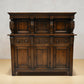 Oak Court Cupboard Buffett Sideboard By Skull (Ercol) Vintage FREE UK Delivery