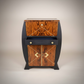 Upcycled Art Deco Drinks Cabinet
