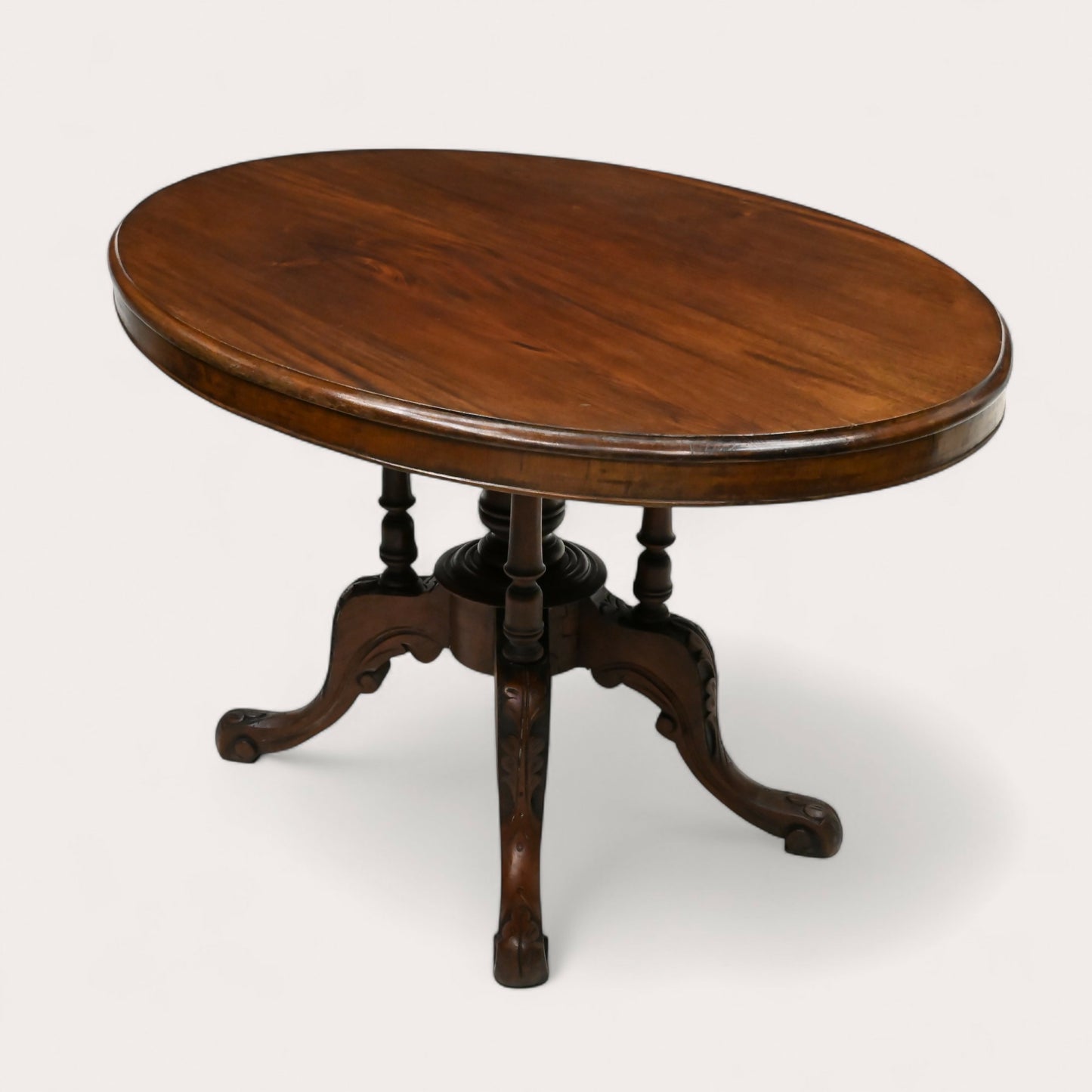 Antique Victorian Mahogany Oval Breakfast Table 4 Splayed Legs FREE UK Delivery. SBR10470/1505E