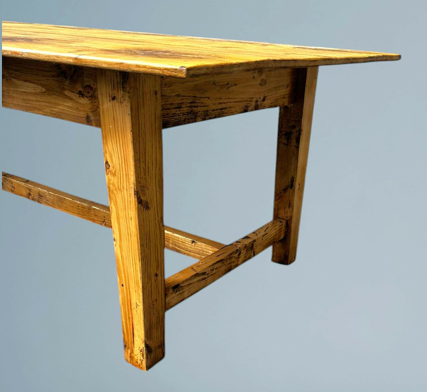 Large Pine Farm House Dining Table Seats 10