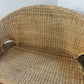 Cane Two Seater Conservatory Settee