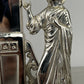 Crucifix Vintage French Style Metal Ornate Religious Figure LOT 6420