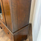 Vintage Oak Mirror Door Wardrobe