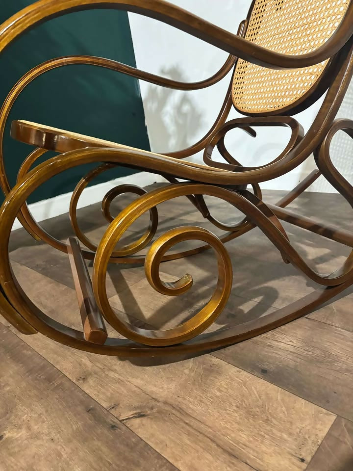 Reproduction Bentwood Style Rocking Chairm
