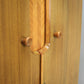 Uniflex Gents Double Fitted Wardrobe in Walnut Retro Mid Century
