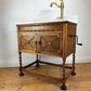 Vintage Vanity Unit Made to Order Vanity Unit Custom Made Bathroom Furniture Antique Traditional Bathroom Washstand Basin Unit