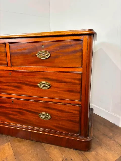 Victorian Mahogany Chest of Four Drawers