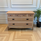 Large vintage chest of drawers stag minstrel 6 drawers restored