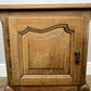 Pair of Bedside Tables Vintage French Louis Style Oak Nightstands Cabinets LOT 6309