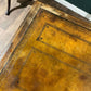 Victorian oak library table featuring