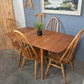 Ercol Plank Drop Leaf Dining Table ~ mid century ~ vintage ~ refurbished