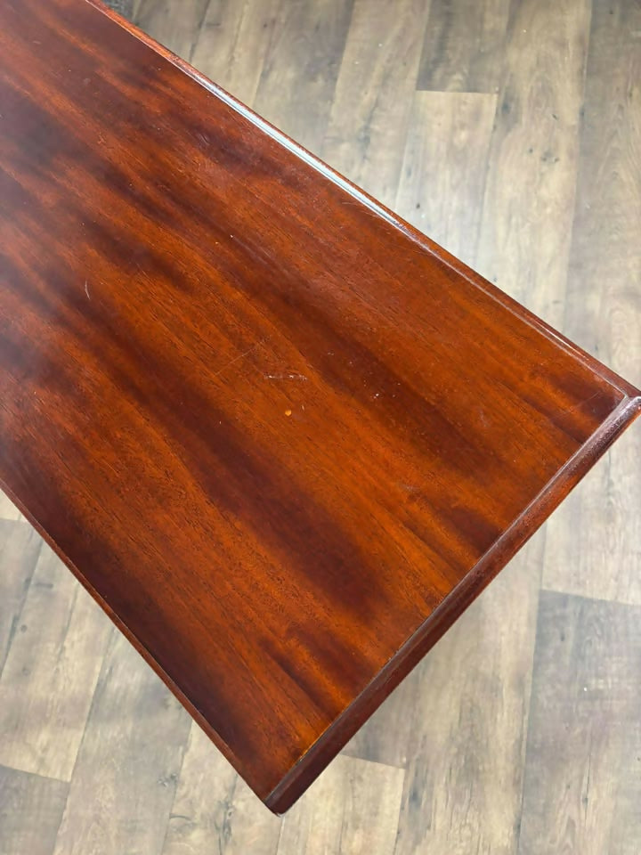Reproduction Mahogany Console Table