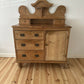 Antique Victorian Pine Sideboard, Rustic Chiffonier, Vintage Dresser, Old Patina Storage Cabinet, English Country Farmhouse Furniture