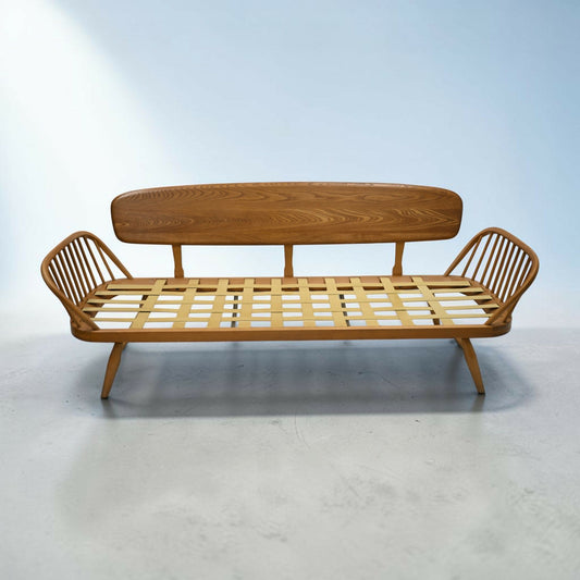 Ercol Studio Couch Day Bed Frame Only Light Finish Model 355 FREE UK Delivery
