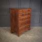 George III Oak Tallboy Vintage Chest Of Drawers
