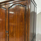 Oriental Style Two Door Mahogany Wardrobe