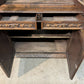 French Carved Oak Hunting Cabinet