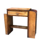 Antique Tawa wood Art Deco side table