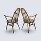 2 Ercol Carver Quaker Dining Chairs Traditional Finish FREE UK Delivery*