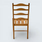 Ercol Set Of 4 Dining Chairs Light Finish Ladderback 1970s FREE UK Delivery*