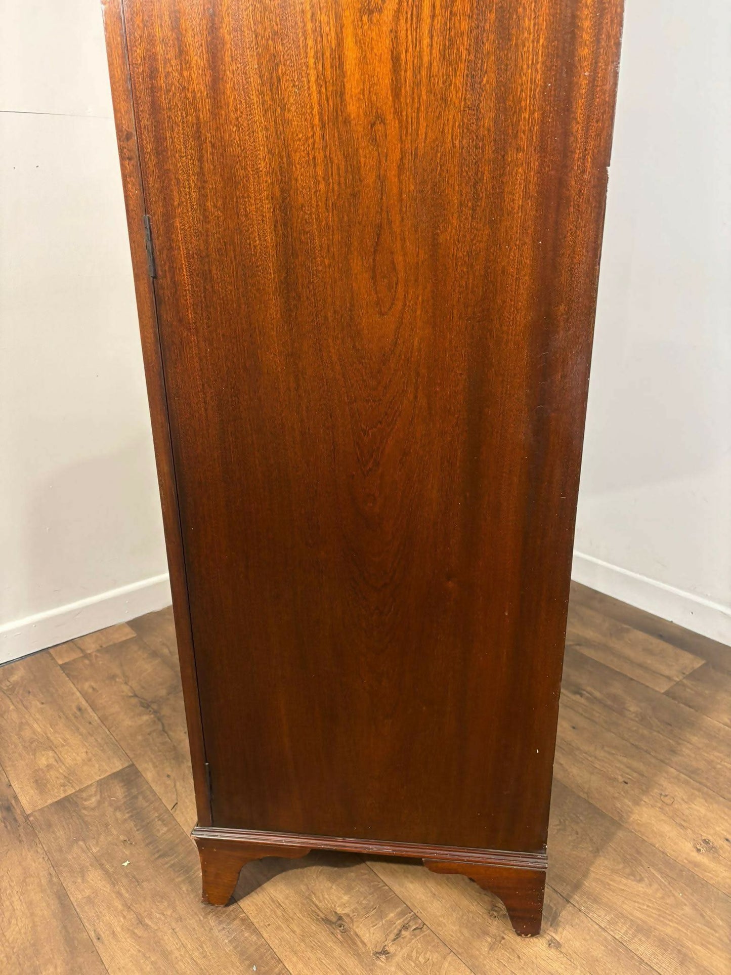 Edwardian Walnut Double Wardrobe