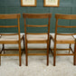 6 Edwardian Mahogany Dining Chairs with Drop in Seats