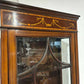 Edwardian Inlaid Mahogany Sheraton Revival Display Cabinet
