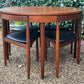 Vintage Extending 'Roundette' Dining Table & Chairs By Hans Olsen For Frem Rojle