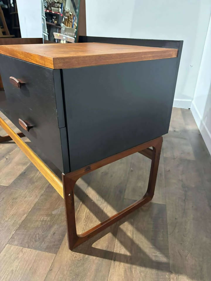 Mid-Century G Plan Teak & Black Painted Dressing Table