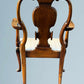A Carved George1st Style Walnut Armchair / Antique Desk Chair