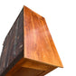 Antique Cherry wood Sheraton Empire large chest of drawers.