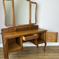 Dressing Table with Mirror Vintage French Louis Vanity Table Makeup LOT 6341