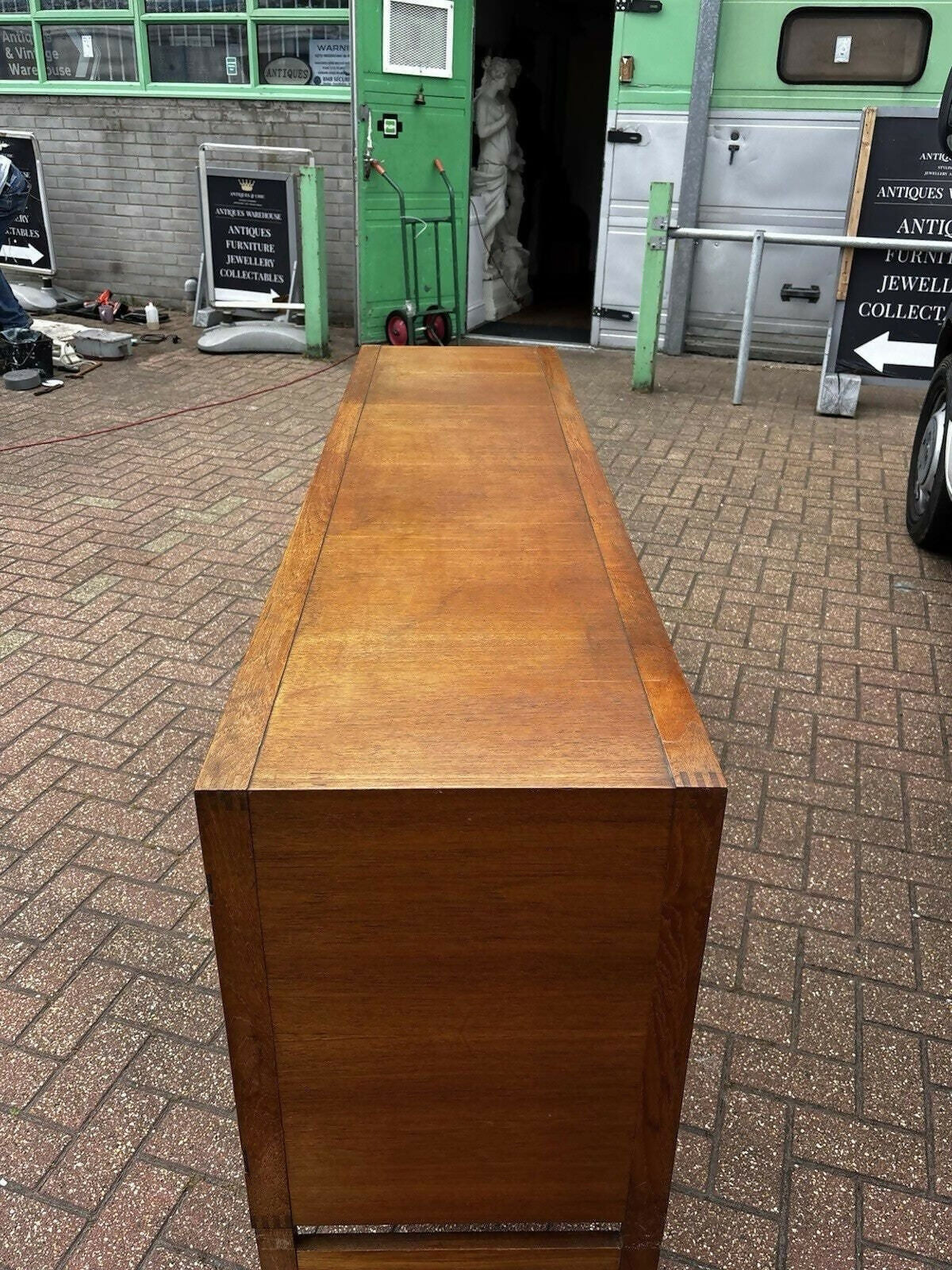Mid Century Sideboard By Ole Gjerlov Knudsen & Torben Lind. Model “Moduline