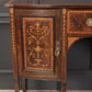Marquetry Inlaid Mahogany Bow Front Antique Sideboard