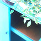 Gold And Teal Upcycled Records Drinks Cabinet