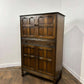Vintage Priory Oak Cocktail Cabinet