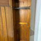 Edwardian Walnut Triple Compactum Wardrobe