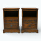 2 Old Charm Bedside Cabinets With Drawers Model 2235 Light Oak FREE UK DELIVERY*. SBR11059/1710E