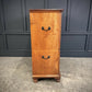 19th Century Camphor Wood Military Campaign Secretaire Chest