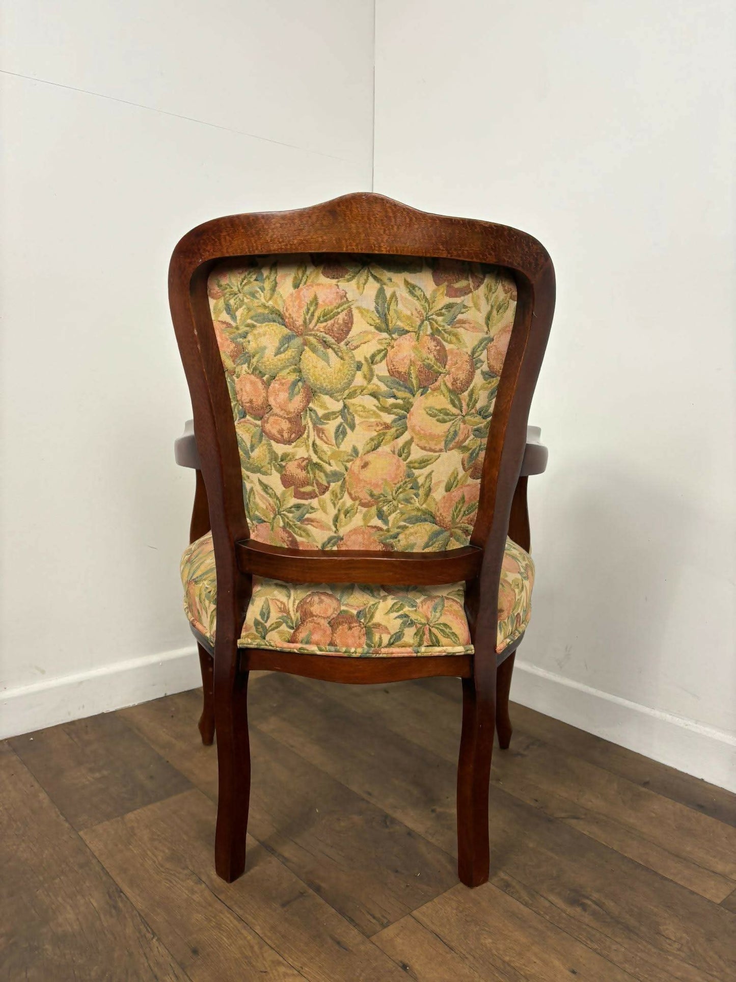 Reproduction French Style Upholstered Arm Chair
