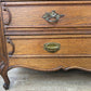 Chest of Drawers Antique French Oak Marble Top 5 Drawers Carved Cabinet LOT 6279