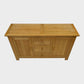 Light Oak Sideboard 2 Cupboards 3 Central Drawers Shelves FREE UK Delivery*. SBR10990/0110E