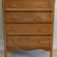 Sympathetically Restored Solid Oak Arts & Crafts Chest of Drawers