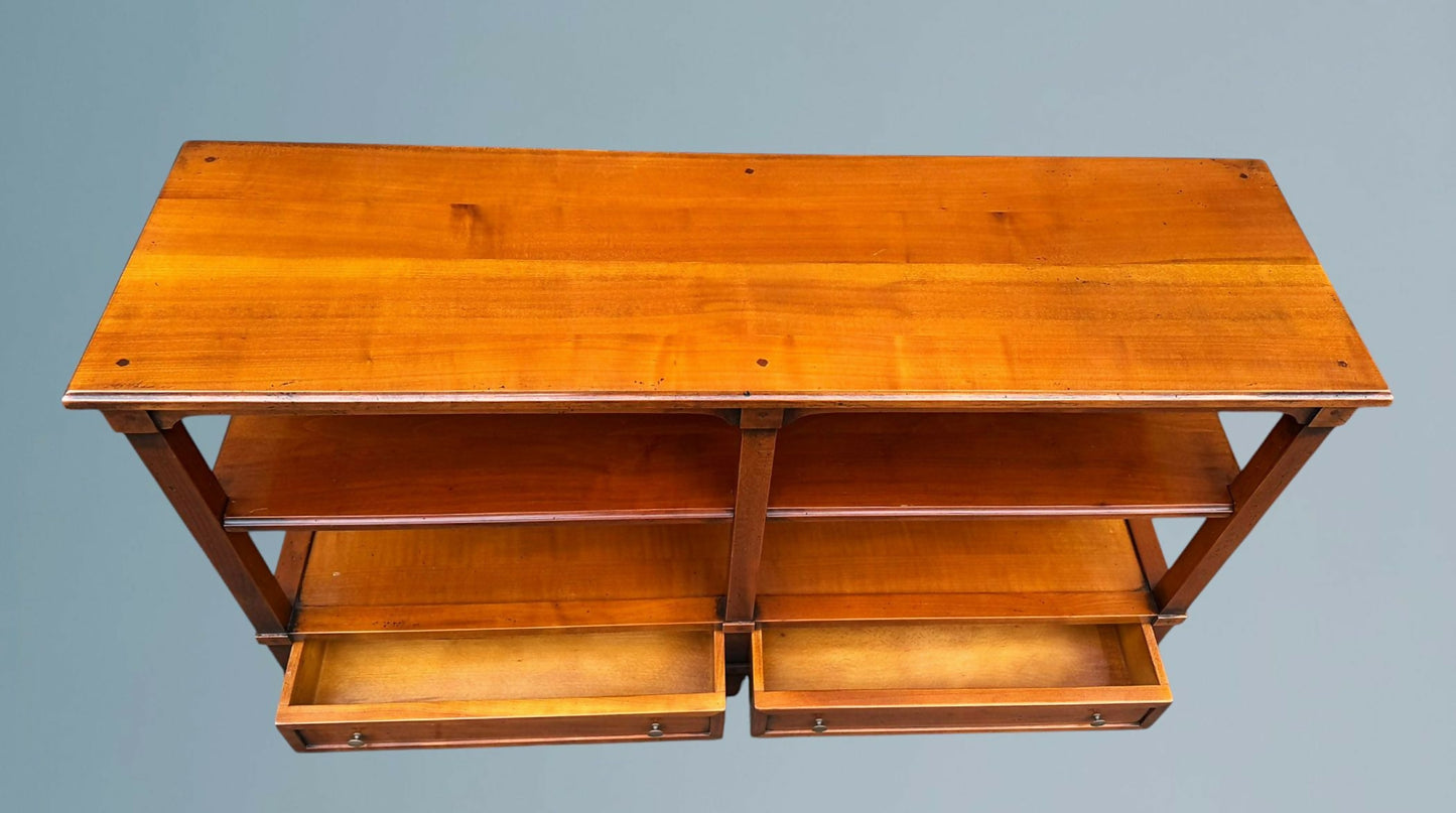 Good Quality French Cherry Bookcase