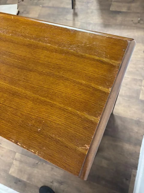 Vintage 'Lebus' Oak Five Drawer Bedroom Chest