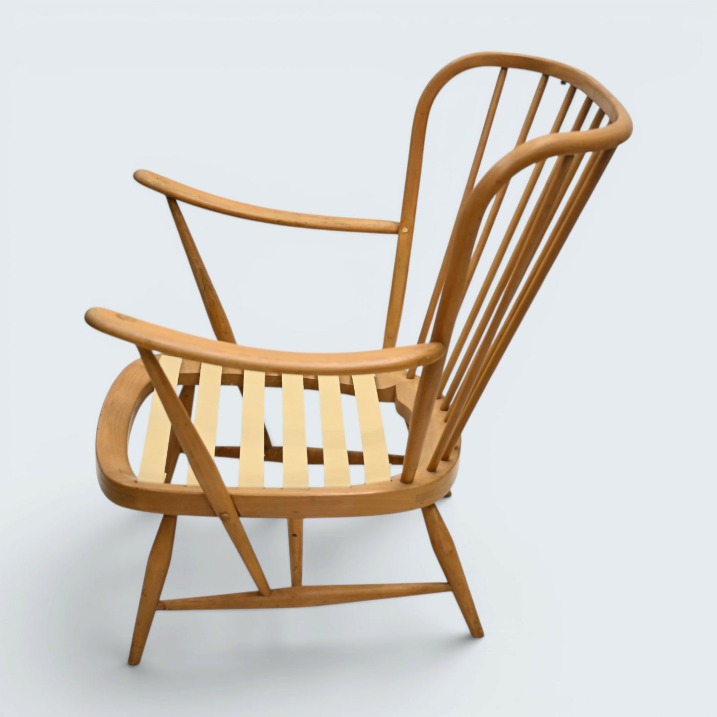 Ercol Evergreen Easy Chair Armchair Light Finish Frame Only FREE UK* Delivery