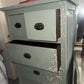 Green tall chest of drawers
