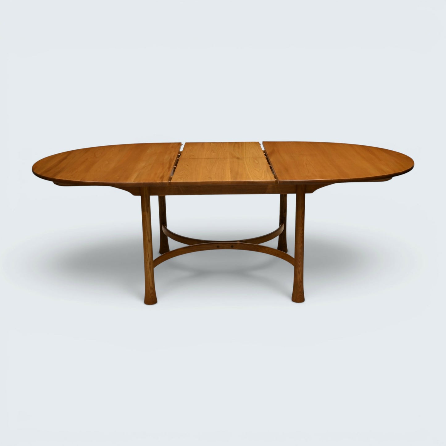 Ercol Extending Dining Table D End Seats 10 Saville Light #926 FREE UK Delivery