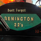 Vintage Set Of Shop Drawers. Advertising Cabinet. Remington Shop Counter Cabinet.