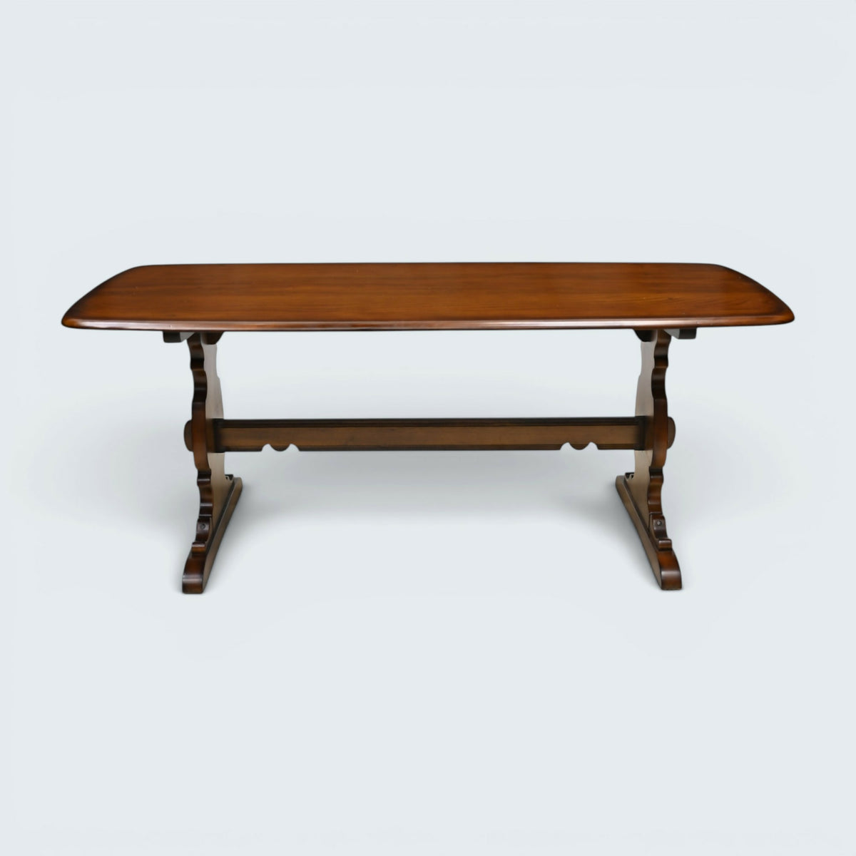 Ercol Refectory Dining Table Golden Dawn Finish #419 Plank Top FREE UK Delivery